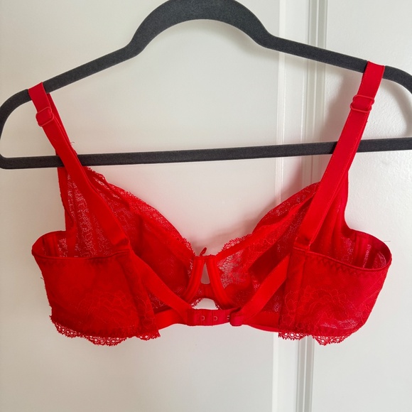Freya Red Balconette Bra 38DD - Picture 3 of 10